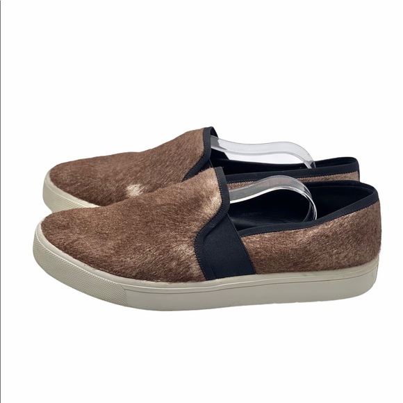 VINCE GUC Berlin Brown Calf Half Slip On Sneakers - Picture 11 of 14